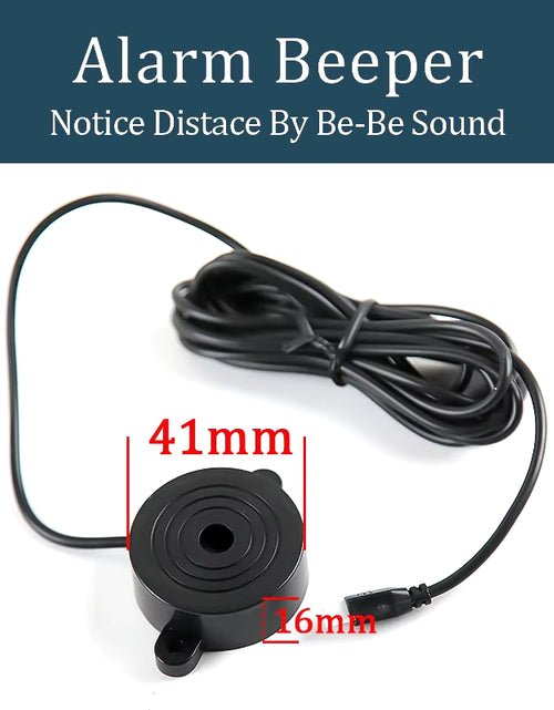 Load image into Gallery viewer, SINOVCLE 4 Sensors Buzzer 22Mm Car Parking Sensor Kit Reverse Backup Radar Sound Alert Indicator Probe System 12V Free Shipping
