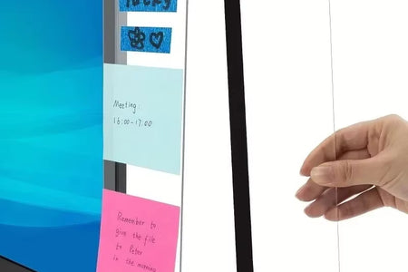 1Pc Computer Monitor Memo Board Computer Message Board Office Supplies Computer Note Clip Home Office Desk Accessories Decor