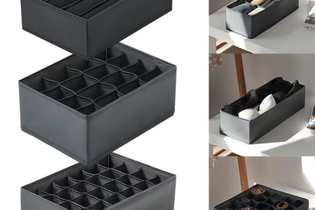 NeatNest Closet Organizer – Drawer Dividers for Underwear, Bras, Socks, Jeans & More